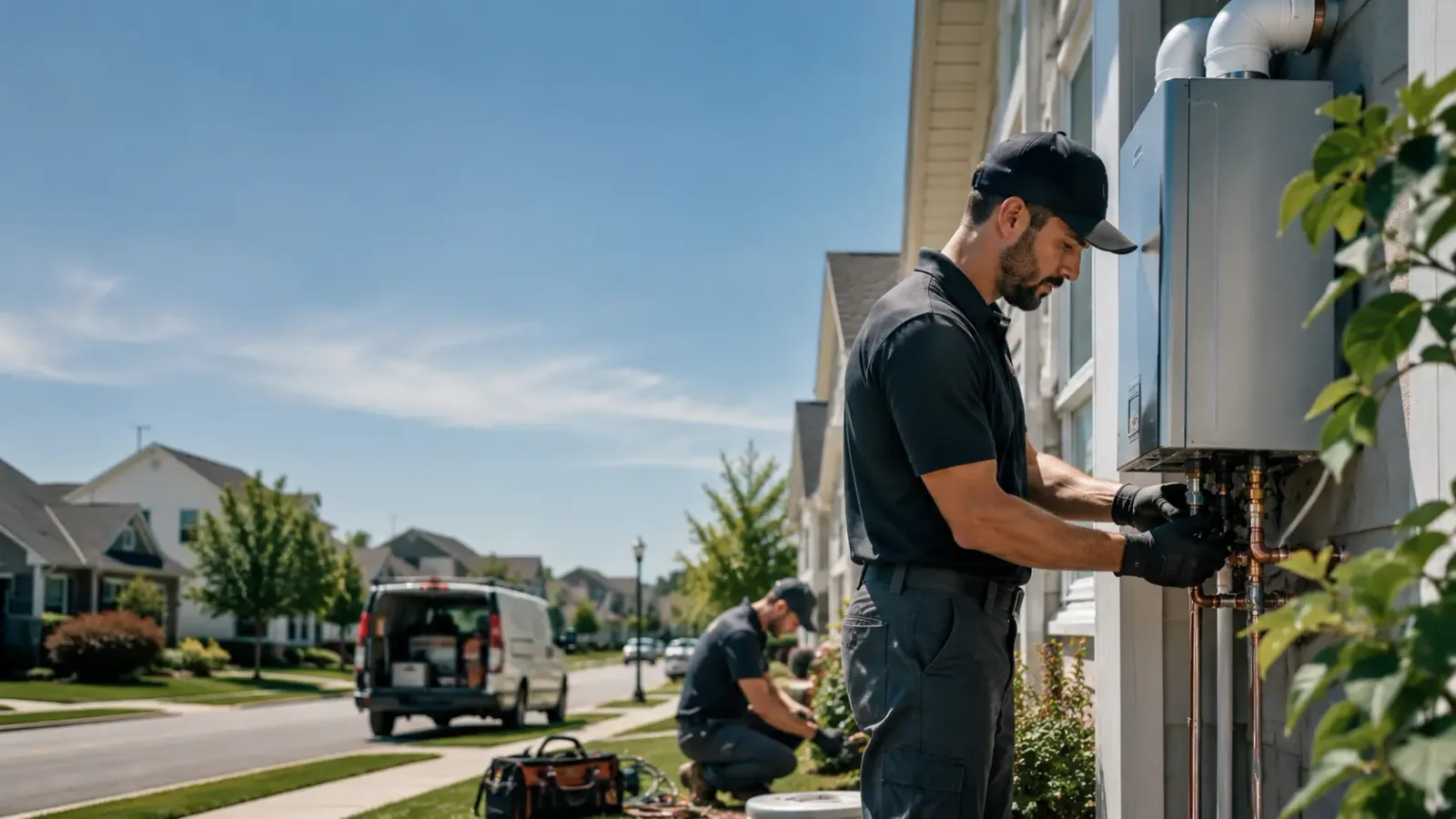 Tankless Water Heater Installation in Bagwell, TX